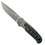 Liong Mah Model 18 M18-FCW Marble Carbon Winter Taschenmesser