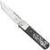 Image pour Liong Mah Tanto One, Satin M390, White Storm Carbonfiber Titanium, couteau de poche