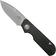 Image for Liong Mah Traveller Spearpoint Carbon fibre pocket knife