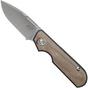 Image for Liong Mah Traveller Spearpoint Green Canvas Micarta pocket knife