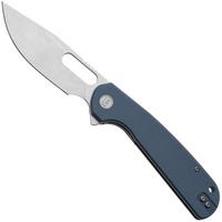 Obraz dla Nóż składany Eutektik Trinity TRI-DSW-R Stonewashed 14C28N, Blue G10