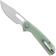 Afbeelding voor Eutektik Trinity TRI-JSW-L Stonewashed 14C28N, Jade G10, linkshandig zakmes