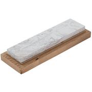 Lansky Soft Arkansas 8x2 LBS8SW natural sharpening stone with wooden storage box, 20 cm