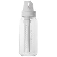 Image for LifeStraw Go Polar White GO-1L-WHT BPA-Free Plastic, water bottle with 2-stage filter, 1L