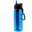 LifeStraw Go 2-stage water bottle with a filter, blue