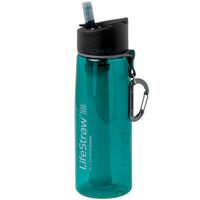 Image for LifeStraw Go 2-stage water bottle with filter, teal