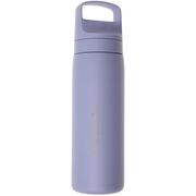 LifeStraw Go Provence Purple GOST-530ML-PUR Stainless Steel, Wasserflasche mit 2-Stage Filter, 530 ml