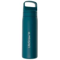 Immagine per LifeStraw Go Laguna Teal GOST-530ML-TEAL Stainless Steel, bottiglia con filtro a 2 fasi, 530 ml