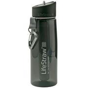 LifeStraw Go 2-stage Dark Grey, botella de agua con filtro 650 ml