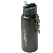 LifeStraw Go Stainless Steel insulated bottle with filter, grey