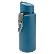 LifeStraw Go Stainless Steel Medium Blue isolierte Trinkflasche mit Filter, blau