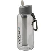 LifeStraw Go 2-stage water bottle with filter 1 litre, clear