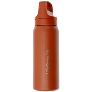 LifeStraw Go Kyoto Orange GOST-650ML-ORG Stainless Steel, Wasserflasche mit 2-Stage Filter, 650 ml