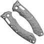 Afbeelding voor Lex Custom Microtech Amphibian Scales AMPHSW Stonewashed Titanium, handgreepschalen