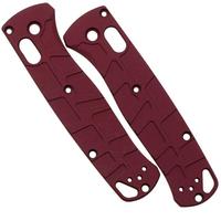 Image pour Lex Custom Benchmade Bugout 535 Scales BUTH320 Turtle Cranberry Frost Titanium, plaquettes de manche