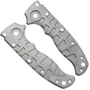 Afbeelding voor Lex Custom Demko AD20.5 Scales Glass Bead Blasted Titanium, handgreepschalen