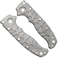 Afbeelding voor Lex Custom Demko AD20.5 Scales Glass Bead Blasted Titanium, handgreepschalen
