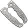 Afbeelding voor Lex Custom Demko AD20.5 Scales Glass Bead Blasted Titanium, handgreepschalen