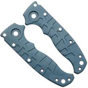 Afbeelding voor Lex Custom Demko AD20.5 Scales Blue Titanium, handgreepschalen