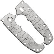 Afbeelding voor Lex Custom Demko MG AD20 Scales Glass Bead Blasted Titanium, handgreepschalen