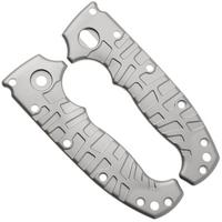 Afbeelding voor Lex Custom Demko MG AD20 Scales Glass Bead Blasted Titanium, handgreepschalen