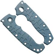Afbeelding voor Lex Custom Demko MG AD20 Scales Blue Titanium, handgreepschalen