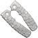 Afbeelding voor Lex Custom Demko Shark-Cub Scales Glass Bead Blasted Titanium, handgreepschalen
