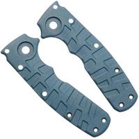 Afbeelding voor Lex Custom Demko Shark-Cub Scales Blue Titanium, handgreepschalen
