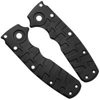 Afbeelding voor Lex Custom Demko Shark-Cub Scales Armor Black Titanium, handgreepschalen