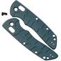 Image for Lex Custom Hogue Deka Scales HODEH185 Turtle Blue Titanium, handle scales