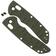 Afbeelding voor Lex Custom Hogue Deka Scales HODEH240 Turtle OD Green Titanium, handgreepschalen