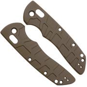 Lex Custom Hogue Deka Scales HODEH261 Turtle FDE Titanium, cachas