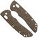 Afbeelding voor Lex Custom Hogue Deka Scales HODEH261 Turtle FDE Titanium, handgreepschalen