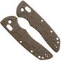 Afbeelding voor Lex Custom Hogue Deka Scales HODEH261 Turtle FDE Titanium, handgreepschalen