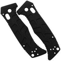 Image for Lex Custom Benchmade Mini Adamas Scales MATH190 Turtle Armor Black Titanium, handle scales