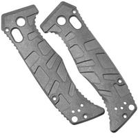 Image for Lex Custom Benchmade Mini Adamas Scales MATSW Turtle Stonewashed Titanium, handle scales