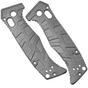 Afbeelding voor Lex Custom Benchmade Mini Adamas Scales MATSW Turtle Stonewashed Titanium, handgreepschalen