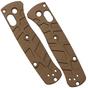 Afbeelding voor Lex Custom Benchmade Mini Bugout Scales MBUTH148 Turtle Burnt Bronze Titanium, handgreepschalen 