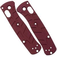 Afbeelding voor Lex Custom Benchmade Mini Bugout Scales MBUTH320 Turtle Cranberry Frost Titanium, handgreepschalen