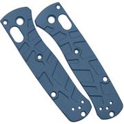 Lex Custom Benchmade Mini Bugout Scales MBUTH326 Turtle Polar Blue Titanium, cachas