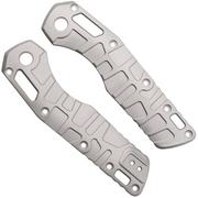 Afbeelding voor  Lex Custom Microtech MSI Standard Issue Scales V2 MMSI2GBB, Glass Bead Blasted Titanium, handgreepschalen