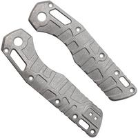 Imagen para Lex Custom Microtech MSI Standard Issue Scales V2 MMSI2SW, Stonewashed Titanium, cachas