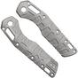 Afbeelding voor Lex Custom Microtech MSI Standard Issue Scales V2 MMSI2SW, Stonewashed Titanium, handgreepschalen