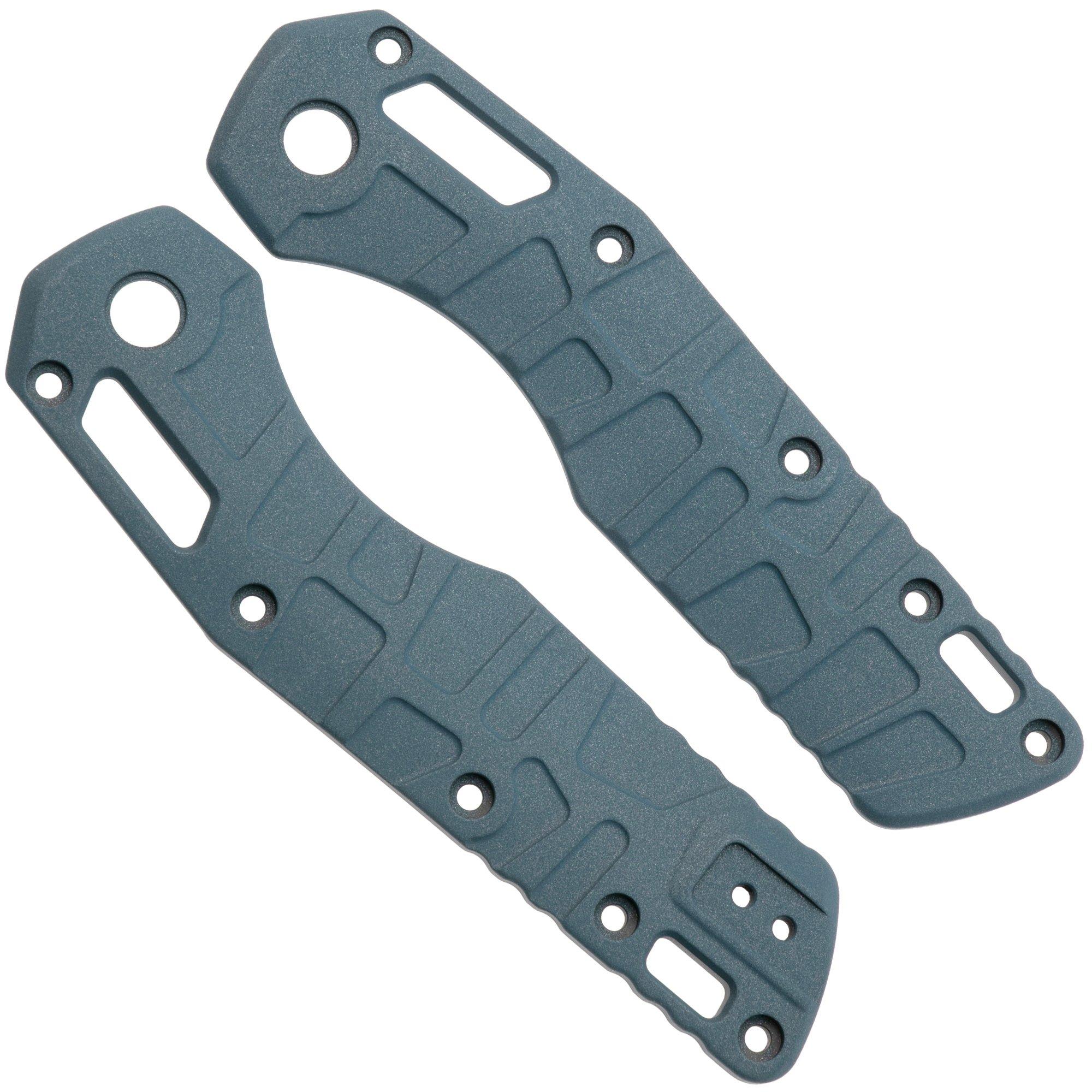 Lex Custom Microtech MSI Standard Issue Scales V2 MMSI2TH185, Blue Titanium, handle scales