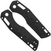 Afbeelding voor Lex Custom Microtech MSI Standard Issue Scales V2 MMSI2TH190, Black Titanium, handgreepschalen