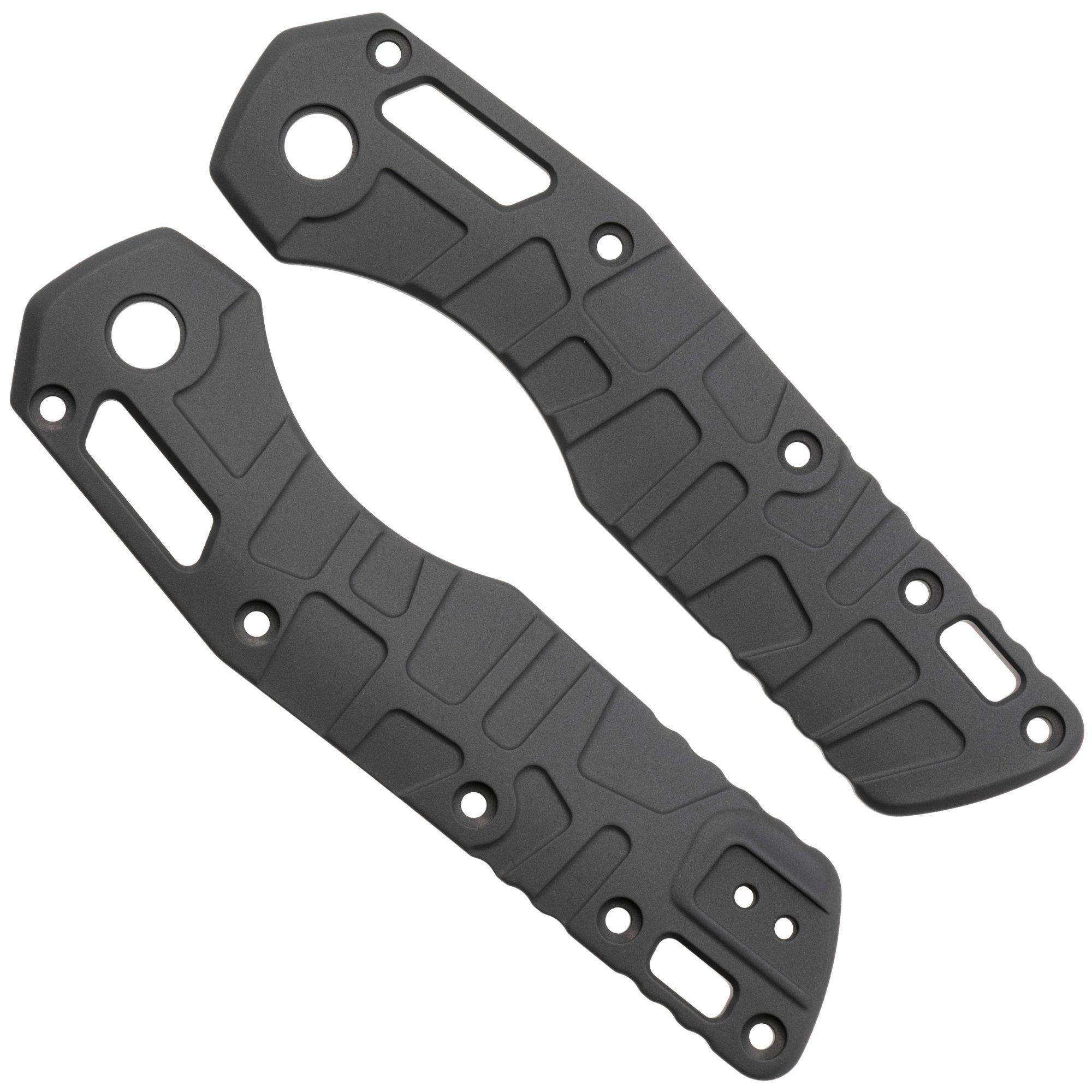Lex Custom Microtech MSI Standard Issue Scales V2 MMSI2TH234, Gray Titanium, handle scales