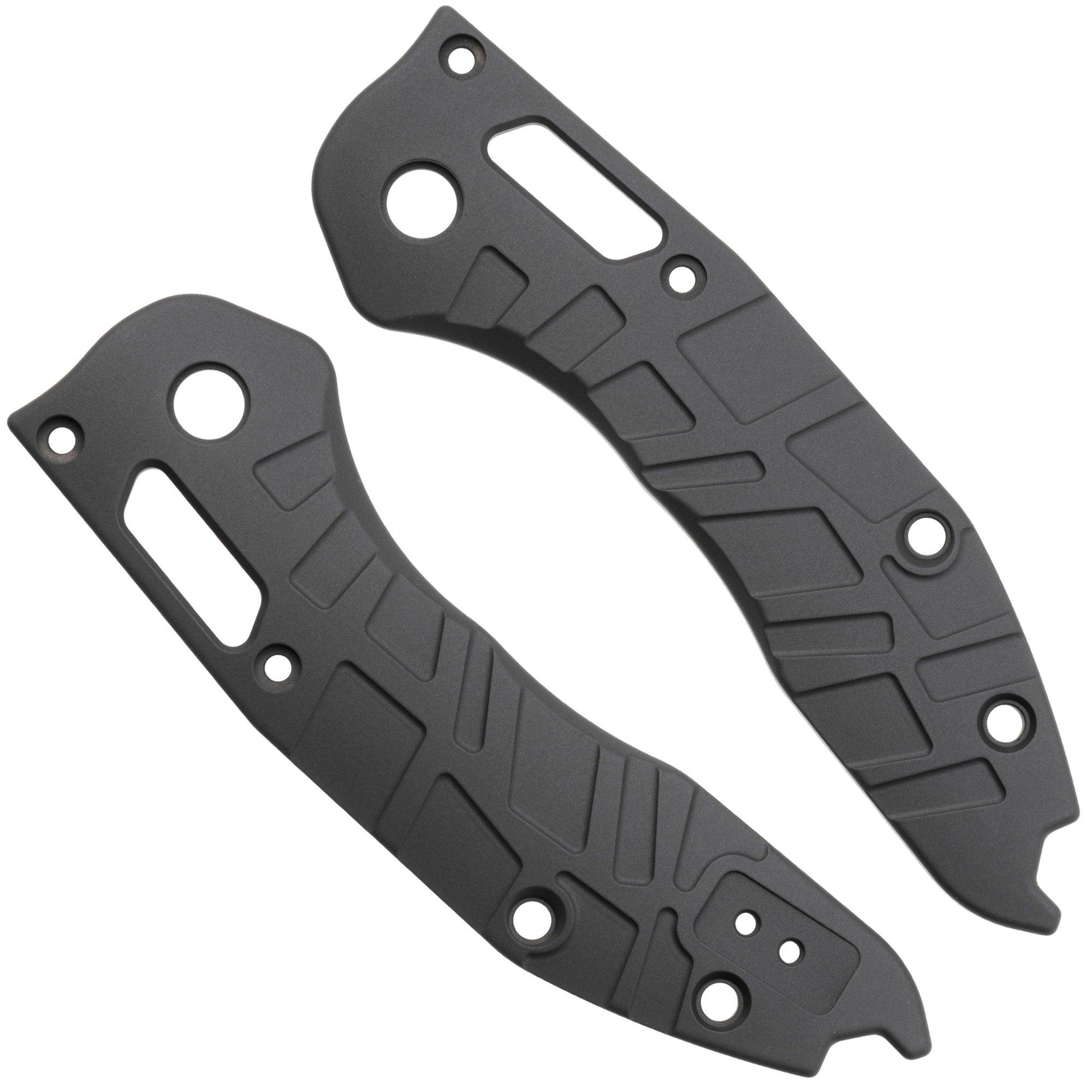 Lex Custom Microtech Stitch Scales V2 MS2TH234, Gray Titanium, Griffschalen