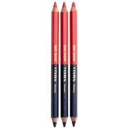 Afbeelding voor LYRA Duo Giant Red/Blue L2938002 set van 3 potloden, rood en blauw