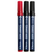Afbeelding voor LYRA Permanent Marker L4018005 Medium, Black + Red, set van 3 permanente markers
