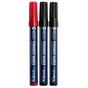 Afbeelding voor LYRA Permanent Marker L4018005 Medium, Black + Red, set van 3 permanente markers